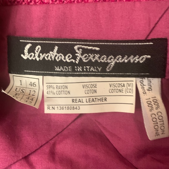 Vintage Salvatore Ferragamo Skirt Suit, Italy - Picture 6 of 16